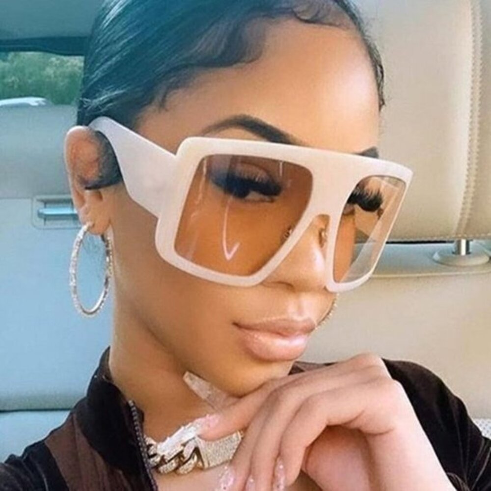 Retro Personality‎ Fashion Resin Sunglasses